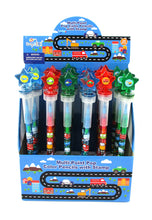 Load image into Gallery viewer, Vehicle Stackable Crayon with Stamper Topper