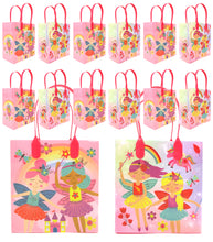 Load image into Gallery viewer, Magical Fairies Party Favor Treat Bags - Set of 6 or 12