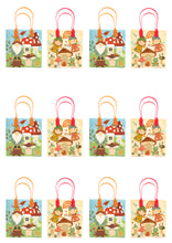 Load image into Gallery viewer, Garden Gnome Party Favor Treat Bags - Set of 6 or 12