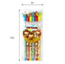 Load image into Gallery viewer, Western Cowboys & Cowgirls Stackable Multi Point Pencils - Set of 6