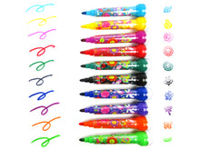 Load image into Gallery viewer, Butterfly and Flowers Stamp Marker Set - Set of 10