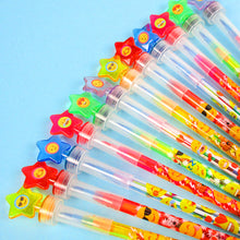 Load image into Gallery viewer, Emoji Stackable Crayon with Stamper Topper