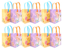Load image into Gallery viewer, Kitty Party Favor Treat Bags - Set of 6 or 12