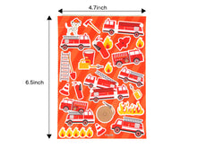 Load image into Gallery viewer, Fire Trucks Stickers