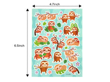 Load image into Gallery viewer, Sloth Stickers