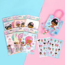 Load image into Gallery viewer, Rainbow Mermaid Party Favor Bundle for 12 Kids
