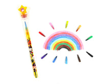 Load image into Gallery viewer, Halloween Stackable Crayon with Stamper Topper