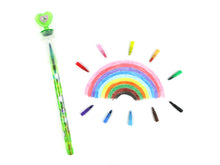Load image into Gallery viewer, Koala Stackable Crayon with Stamper Topper