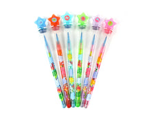Load image into Gallery viewer, Sea Life Ocean Animal Stackable Crayon with Stamper Topper