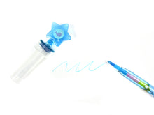 Load image into Gallery viewer, Sea Life Ocean Animal Stackable Crayon with Stamper Topper