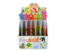Load image into Gallery viewer, Animal Stackable Crayon with Stamper Topper