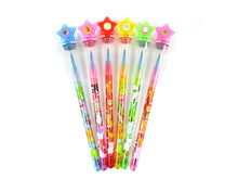 Load image into Gallery viewer, Animal Stackable Crayon with Stamper Topper