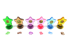 Load image into Gallery viewer, Sloth Stackable Crayon with Stamper Topper