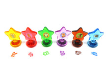 Load image into Gallery viewer, Woodland Animals Stackable Crayon with Stamper Topper