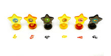 Load image into Gallery viewer, Construction Stackable Crayon with Stamper Topper