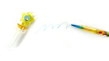 Load image into Gallery viewer, Construction Stackable Crayon with Stamper Topper