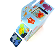 Load image into Gallery viewer, Ocean Animals Stickers 100 Stickers/Dispenser, Pack of 1, 6 or 12 Dispensers