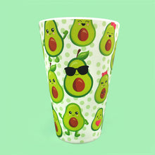 Load image into Gallery viewer, Eco-Friendly Reusable Plant Fiber Travel Mug with Avocado Design
