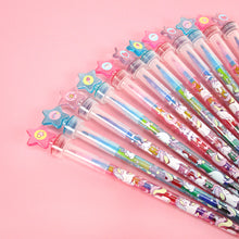 Load image into Gallery viewer, Unicorn Stackable Crayon with Stamper Topper