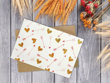 Load image into Gallery viewer, Hearts Assorted Greeting Cards for All Occasions and Valentine's Day - 6 Design
