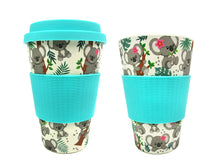 Load image into Gallery viewer, Eco-Friendly Reusable Plant Fiber Travel Mug with Koala Design