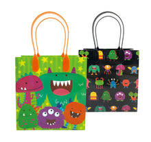 Load image into Gallery viewer, Monster Party Favor Treat Bags - Set of 6 or 12