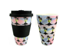 Load image into Gallery viewer, Eco-Friendly Reusable Plant Fiber Travel Mug with Cool Island Design