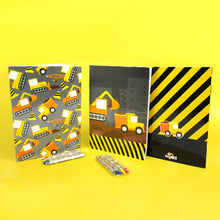 Load image into Gallery viewer, Construction Trucks Coloring Books - Set of 6 or 12