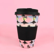 Load image into Gallery viewer, Eco-Friendly Reusable Plant Fiber Travel Mug with Cool Island Design