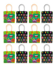 Load image into Gallery viewer, Monster Party Favor Treat Bags - Set of 6 or 12