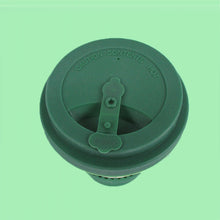 Load image into Gallery viewer, Eco-Friendly Reusable Plant Fiber Travel Mug with Monstera Leaves Design
