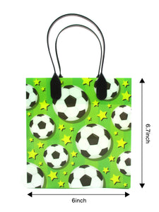 Soccer Party Favor Bags Treat - Set of 6 or 12