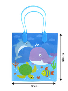 Sea Life Party Favor Bags Treat Bags - Set of 6 or 12