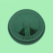 Load image into Gallery viewer, Eco-Friendly Reusable Plant Fiber Travel Mug with Tropical Palm Leaves Design