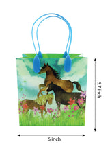 Load image into Gallery viewer, Horse and Pony Themed Party Favor Treat Bags - Set of 6 or 12