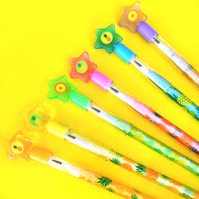 Load image into Gallery viewer, Pineapple Stackable Point Pencils - Set of 6
