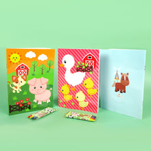 Load image into Gallery viewer, Farm Animals Coloring Books - Set of 6 or 12
