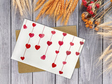 Load image into Gallery viewer, Hearts Assorted Greeting Cards for All Occasions and Valentine's Day - 6 Design