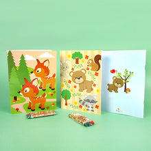 Load image into Gallery viewer, Woodland Animals Coloring Books - Set of 6 or 12