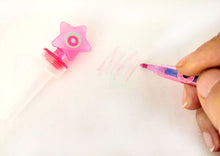 Load image into Gallery viewer, Donuts Stackable Crayon with Stamper Topper