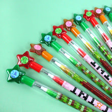 Load image into Gallery viewer, Pixels Mine Crafter Themed Multi Point Pencils