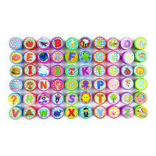 Load image into Gallery viewer, Alphabet Assorted Stampers for Kids - 60 Pcs