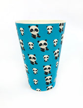 Load image into Gallery viewer, Eco-Friendly Reusable Plant Fiber Travel Mug with Panda Design