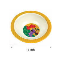 Load image into Gallery viewer, TINYMILLS 5-Piece Eco-Friendly Plant Fiber Dinnerware Set with Dinosaur Design