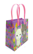 Load image into Gallery viewer, Llamas Party Favor Treat Bags - Set of 6 or 12