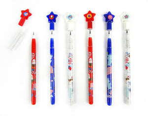 Patriotic July 4th Multi Point Pencils