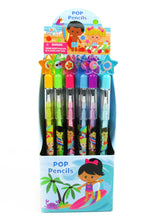 Load image into Gallery viewer, Summer Surfer Beach Multi Point Pencils