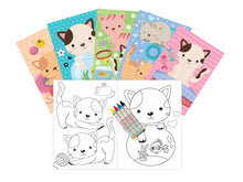 Load image into Gallery viewer, Cats Coloring Books - Set of 6 or 12