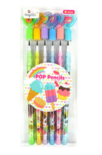 Load image into Gallery viewer, Ice Cream Stackable Point Pencils - Set of 6
