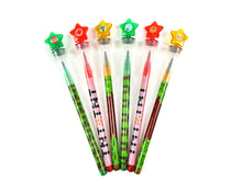 Load image into Gallery viewer, Pixels Stackable Crayon with Stamper Topper